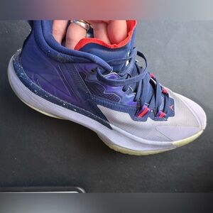 Nike air Jordan Zion Kids Sneakers - Navy and Red